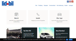 Desktop Screenshot of lidbil.se