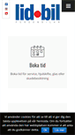 Mobile Screenshot of lidbil.se